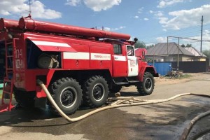 В Астраханской области за сутки ликвидировали 12 пожаров
