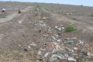 Астраханского фермера привлекли к ответственности за мусор в поле