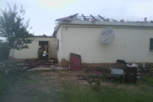 Ночью в Астраханской области сгорел жилой дом
