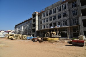 В Астрахани строят школу на тысячу мест
