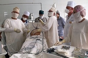Впервые в Астраханской области пациентке установили перитонеальный катетер
