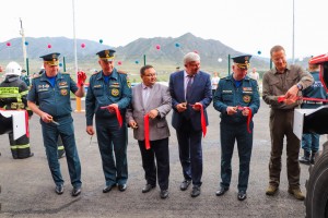 В Республике Алтай состоялось торжественное открытие новой федеральной пожарно-спасательной части