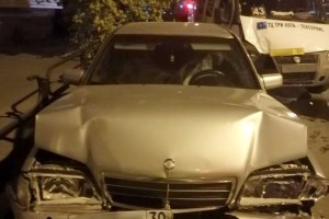 В массовом ДТП в центре Астрахани пострадали пять человек