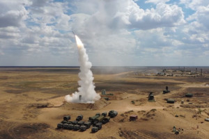 В Астраханской области военные показали,  как борются с вражескими беспилотниками