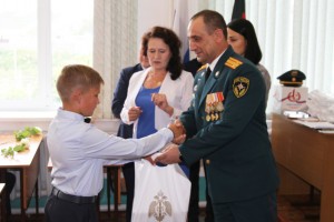 В Новосибирской области открылся кадетский класс МЧС России