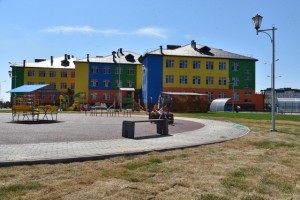 В Военном городке завершается стройка детского сада