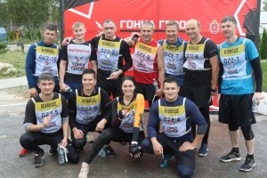 Сотрудники МЧС России приняли участие в «Гонке Героев»