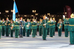 Показательный оркестр МЧС России принял участие в фестивале «Спасская башня»