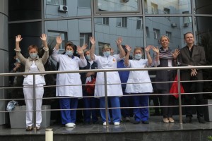 В МЧС России проходит акция «Спасибо врачам»