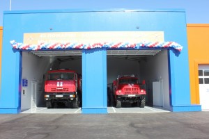В Белгородской области торжественно открыли новое здание пожарно-спасательной части
