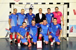 МЧС России одержало победу в товарищеском матче по мини-футболу против ФСО