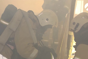 Более 50 спасателей тушили условный пожар в астраханском университете