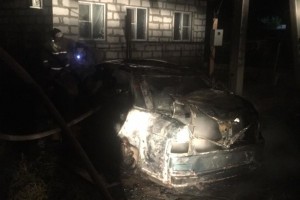 Астраханец получил ожоги на пожаре в Трусовском районе