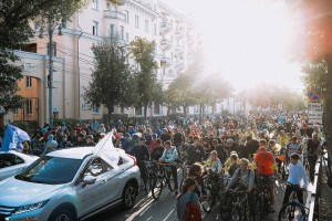 Более 4000 участников собрал Большой Астраханский Велопарад