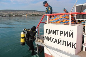 В Крыму стартовали подводные работы на затопленном грузовом теплоходе «Жан Жорес» в акватории Феодосийского залива (видео)