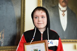 Президент России Владимир Путин наградил медалью «За отвагу на пожаре» школьника из Томской области
