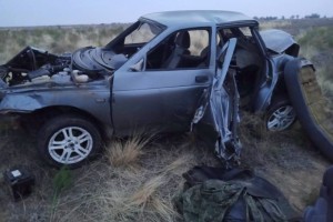 На трассе Волгоград – Астрахань погиб водитель