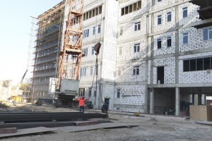 В Астрахани завершается строительство нового корпуса перинатального центра