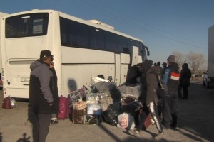 Застрявшие на границе узбеки отправлены из Астраханской области на родину