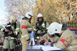 Крымские спасатели провели учения во дворце детского и юношеского творчества