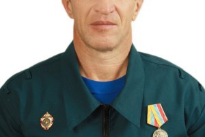 Спасатель Виктор Галибин награжден медалью «За спасение погибавших»