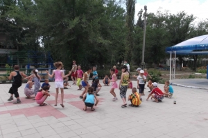 В детском оздоровительном лагере &amp;quot;Юный железнодорожник&amp;quot; Приволжской магистрали (Астраханская область) начался летний сезон 2015 года