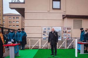 Заложено основание новой учебно-спортивной башни Санкт-Петербургского университета ГПС МЧС России