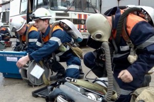 Горноспасательными подразделениями в подземном строительстве за 41 год несения службы спасено более 1000 человек