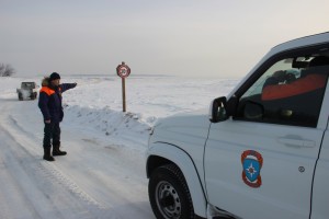 На контроле МЧС России - открытие зимников и ледовых переправ