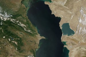 Уровень Каспийского моря стремительно падает