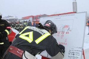 Пожарно-тактические учения прошли в кинозале крупного ТЦ Владикавказа