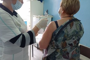 В Енотаевском районе Астраханской области открылся Центр иммунизации от COVID-19