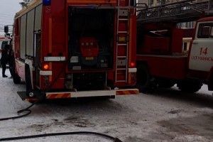 В Астрахани мужчина пострадал при пожаре