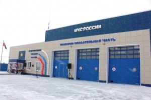 В Белгородской области открыли новое здание пожарно-спасательной части