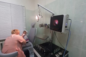 В астраханской детской поликлинике установили два новых ЛОР-комбайна
