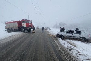 МЧС России оказана помощь почти 100 автомобилистам при патрулировании Лачинского коридора в Нагорном Карабахе