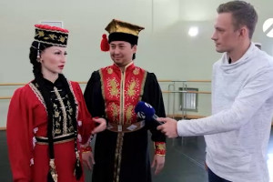 Астраханцы и народные танцы