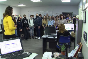 Телеканал «Астрахань 24» распахнул свои двери для студентов