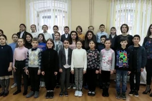 Хор детской музыкальной школы №1 исполнил песню для «Астрахань 24»