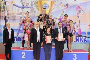 На Кубке России по акробатике астраханцы выиграли бронзу