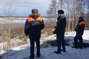На контроле МЧС России в весенний период вскрытие рек Дальнего Востока ото льда