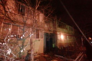 В Астраханской области горели многоквартирные дома