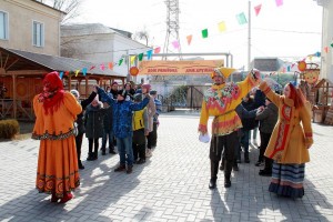 В Астрахани отпраздновали «Шутейную Масленицу»