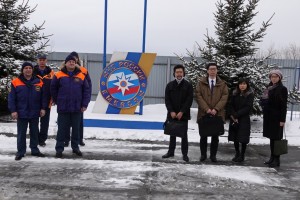 Делегация Японского консульства в г. Хабаровске посетила Дальневосточный региональный поисково-спасательный отряд МЧС России