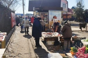 В Астрахани полиция проверяет рыночную торговлю рыбой