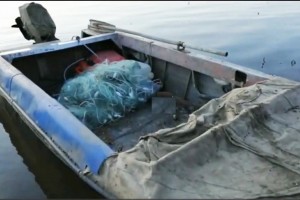 В Астраханской области у браконьера изъяли 300-метровую сеть и лодку