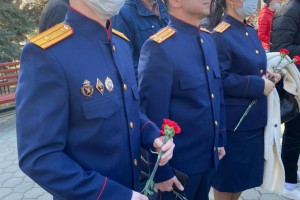 В Астрахани офицеры СУ СК РФ присоединились к поисковой работе «Вахты памяти»