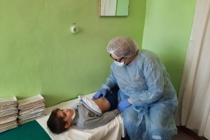 Мобильная детская поликлиника продолжает выезды по Астраханской области