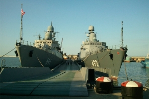 Военно-морские флотилии мира будут соревноваться на Каспии