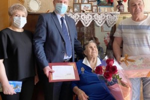 Астраханка  отметила 100-летний юбилей